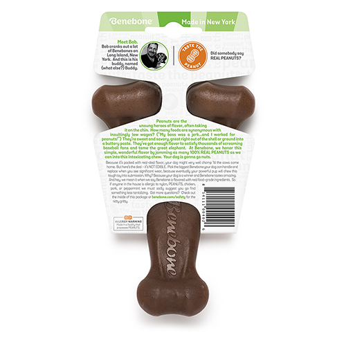 Jouet à mâcher pour Chiens Wishbone' beurre d'arachide Benebone