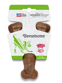 Jouet à mâcher pour Chiens Wishbone' Bacon Benebone