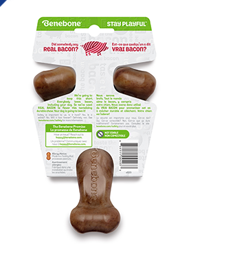 Jouet à mâcher pour Chiens Wishbone' Bacon Benebone