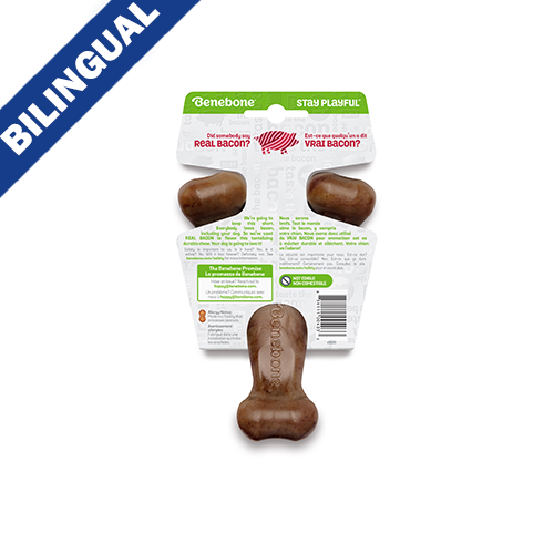 Jouet à mâcher pour Chiens Wishbone' Bacon Benebone