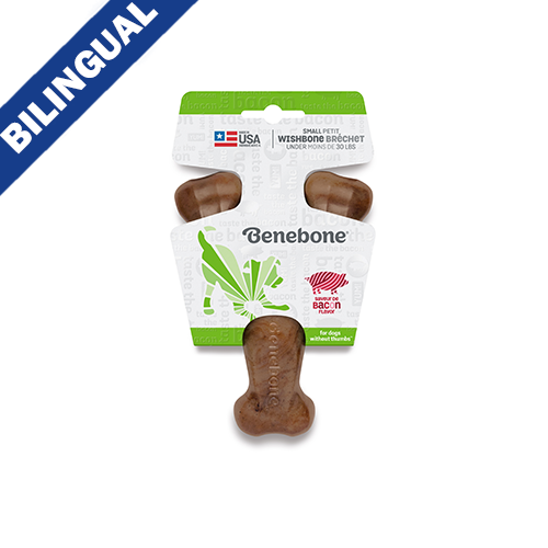 Jouet à mâcher pour Chiens Wishbone' Bacon Benebone