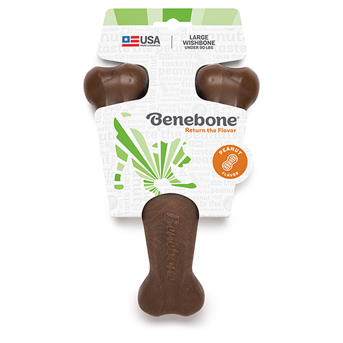 Jouet à mâcher pour Chiens Wishbone' beurre d'arachide Benebone