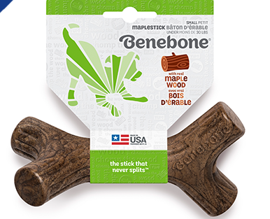 Jouet à mâcher pour Chiens bâton d'érable Benebone