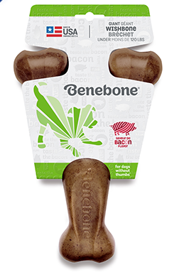 Jouet à mâcher pour Chiens Wishbone' Bacon Benebone