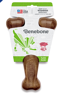 Jouet à mâcher pour Chiens Wishbone' Bacon Benebone