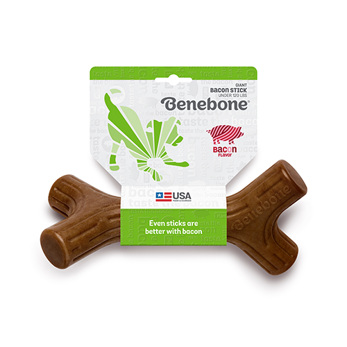 Jouet à mâcher pour Chiens bâton de bacon Benebone