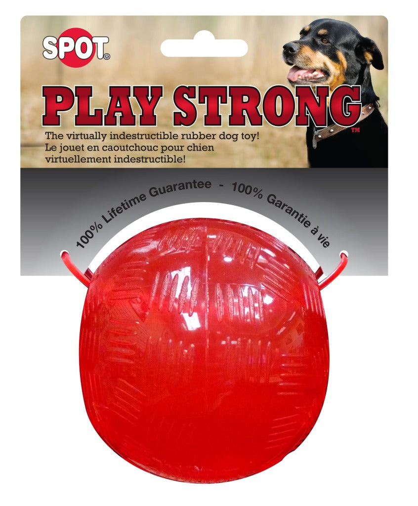 Balle spot play strong qui flotte dans l'eau