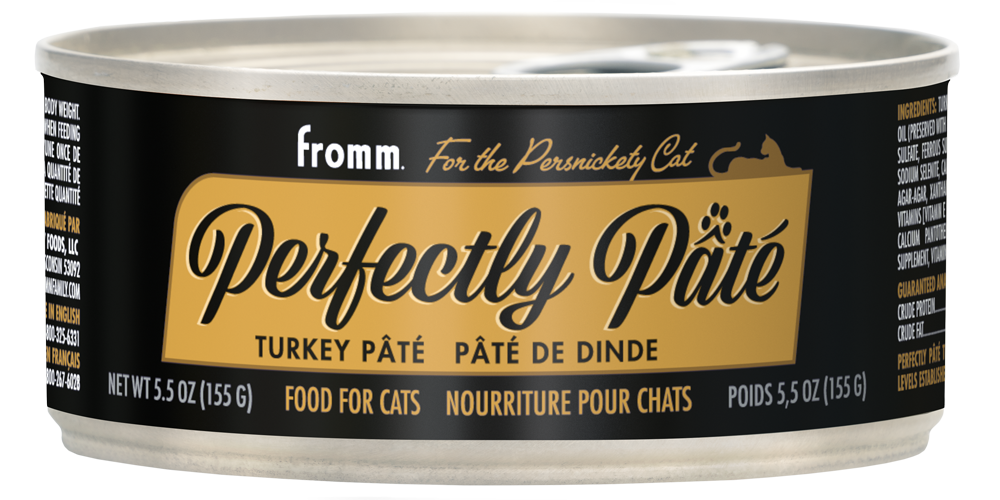 Fromm Perfectly Pâté Canned Cat Food Turkey Pâté