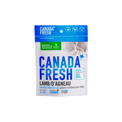 PetKind® Canada Fresh™ Gâteries nutritives pour chats séchées à l’air saveur agneau 3oz