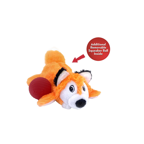 Jouet Couineur Kong 'Cozie' Renard