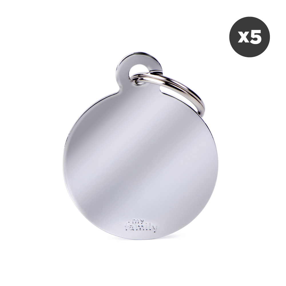 Médaille Basique Chrome