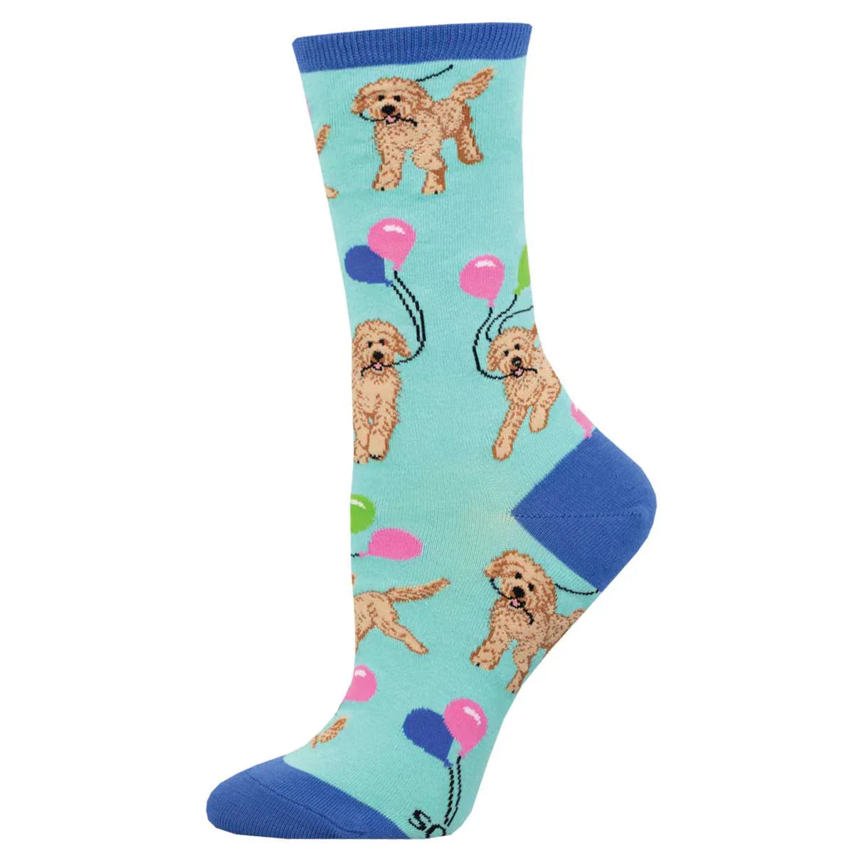 Bas pour femme - Chien doodle fêtes
