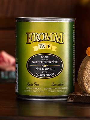 Nourriture En Conserve Pour Chien *Agneau et Patates Douces Pâté* - Fromm