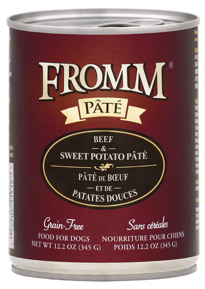 Nourriture En Conserve Pour Chien *Boeuf et Patates Douces Pâté* - Fromm