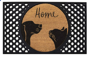 Tapis D'Entrée Rectangulaire 38.75'' x 26.25'' - 4 cats and Dogs