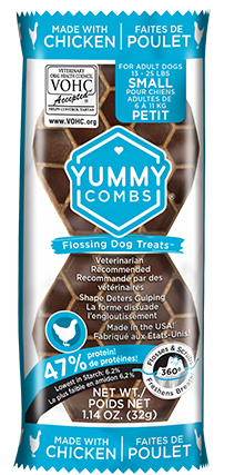 Gâteries fonctionnelles pour chiens Yummy Combs