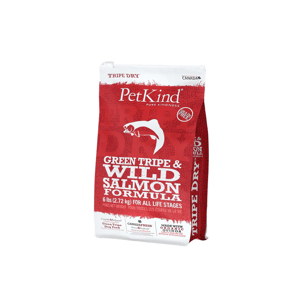 Grain-Free Dry Food with Wild Salmon and Green Tripe - PetKind