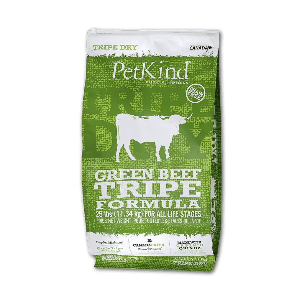 Grain-Free Dry Food with Green Beef Tripe - PetKind