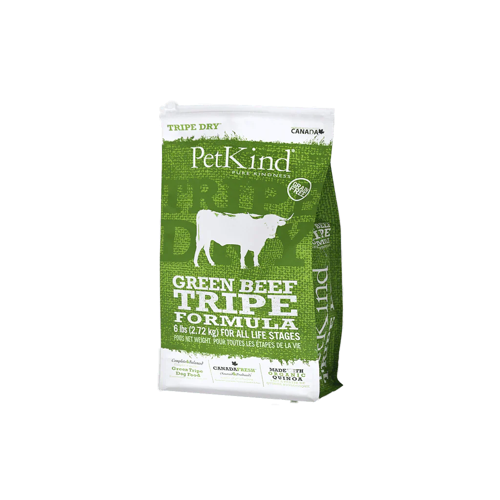 Grain-Free Dry Food with Green Beef Tripe - PetKind