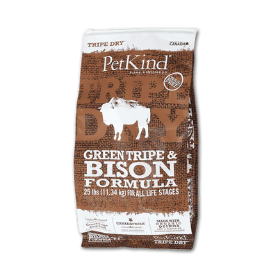 Grain-Free Dry Food with Green Tripe and Bison - PetKind