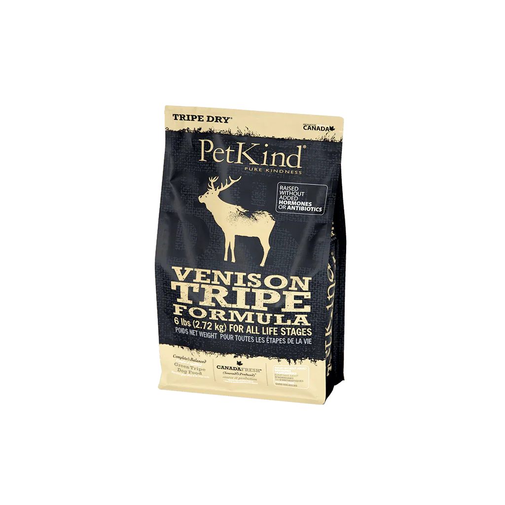 Dry Green Tripe and Venison Food - PetKind