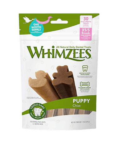 Gâteries Dentaires pour Chiots - Whimzees - Moi & Mon Humain