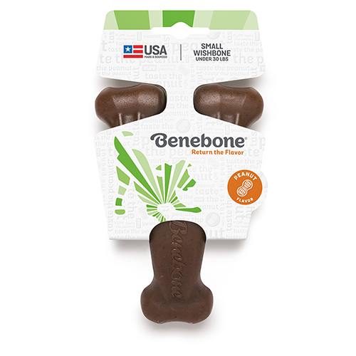Jouet à mâcher pour Chiens Wishbone' beurre d'arachide Benebone