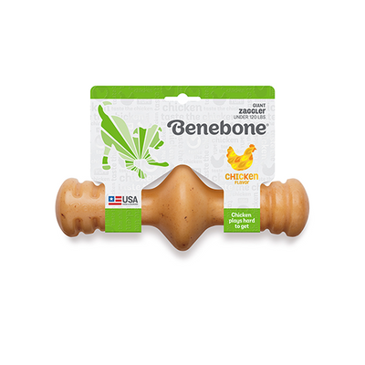 Jouet à mâcher pour Chiens zaggler au poulet Benebone