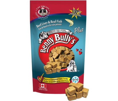 Benny Bully's Gâteries Pour Chat - Foie Boeuf & Poisson