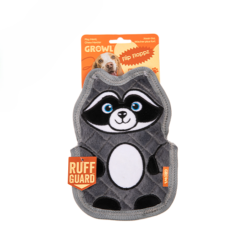 Jouet Randy le Raton Laveur Peluche - 'Flip Floppz'