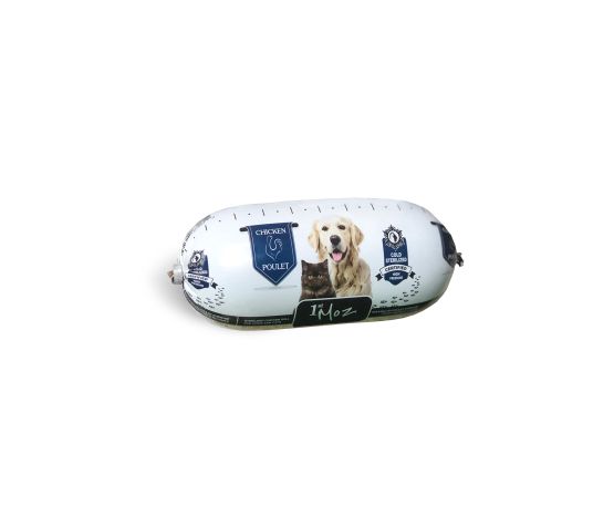 Moz Pet Viande Fraiche Stérilisée - Poulet 12 Rouleaux De 450gr