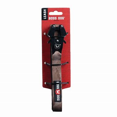 LAISSE TACTIQUE BRUN CAMO POUR CHIEN 6 PIEDS