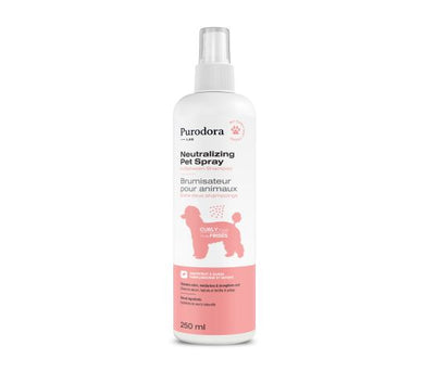 Purodora Lab, Brumisateur Neutralisant D'odeurs Pour Animaux à Poils Frisés 237ml