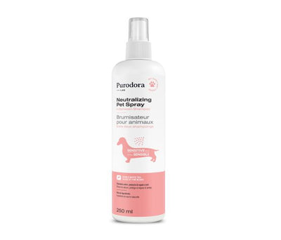 Purodora Lab, Brumisateur Neutralisant D'odeurs Pour Animaux à La Peau Sensible 237ml