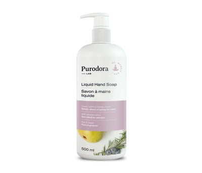Purodora Lab Savon à Main Liquide - Poire Et Genévrier 473ml