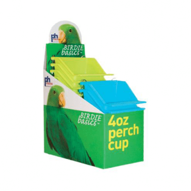 Prevue Hendryx™ Birdie Basics™ Perch Cups 4 oz (12 ct - Moi & Mon Humain