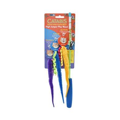Multipet™ Catabis® High Jumper Wand Cat Toy, jouet pour chat