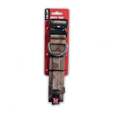 Boss Dog® Boss Tactical™ Camo Tan Adjustable Collar 13" to 16"