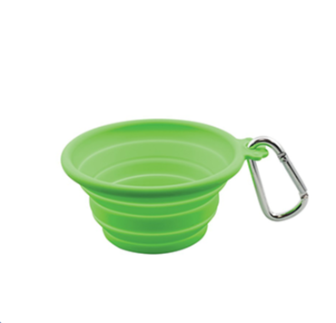 Bol de voyage en silicone pour chiens