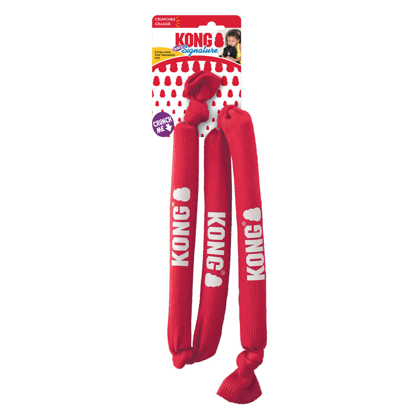 Jouet  'crunch'  triple Signature - Kong