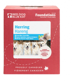 Red Dog Blue Kat  Nourriture De Hareng *Cru*