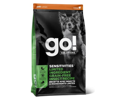 Nourriture chien GO sans grains insectes