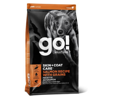 Nourriture chien GO peau et poils saumon 22lbs
