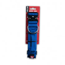 Boss Dog® Boss Tactical™ Blue Adjustable Collar 13" to 16" SMALL